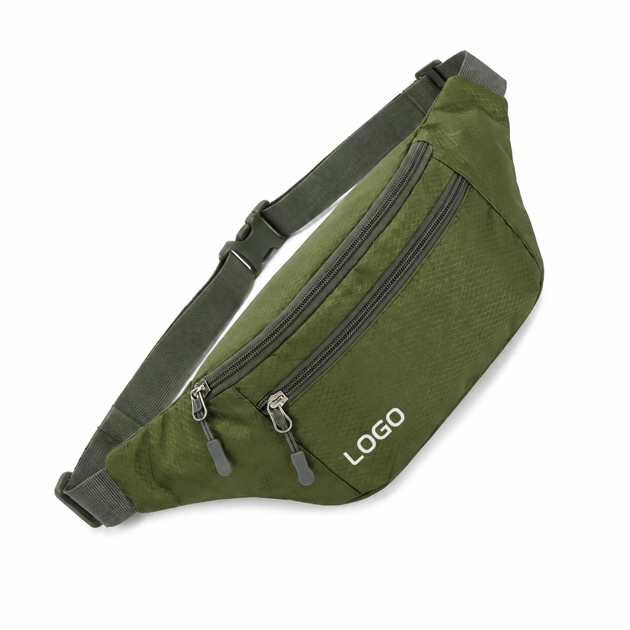 Ripstop Trail Running Waist Bag with Dual Pockets