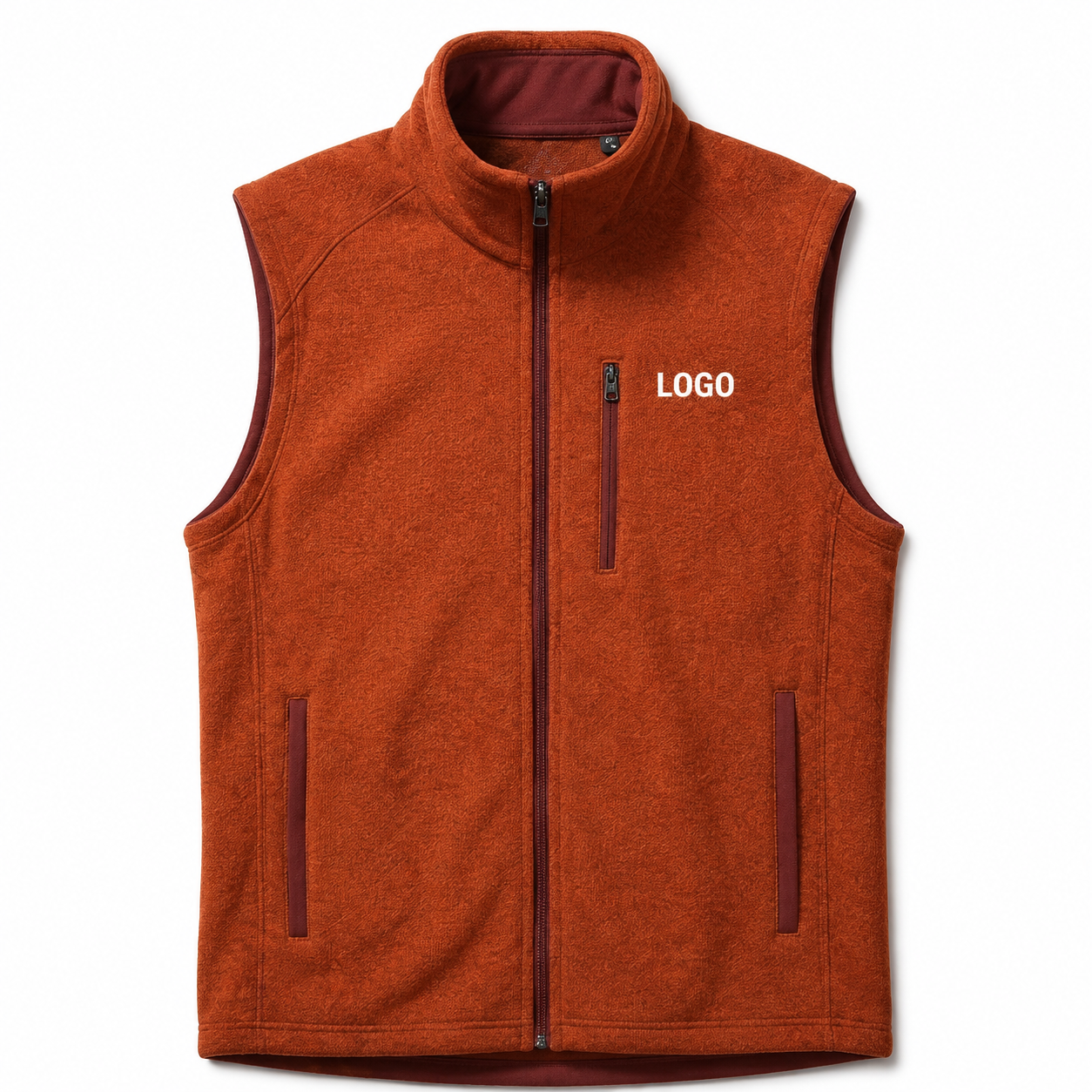 Lightweight Full-Zip Fleece Bodywarmer Vest